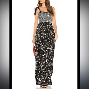 Free People Color My World Jumpsuit in Black XS